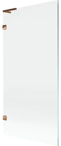 Mexen Lunar L parawan nawannowy 1-skrzydłowy 90 x 150 cm, transparent, różowe złoto - 897L-090-000-60-00