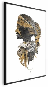 Plakat Człowiek dżungli 29,7x42 cm z ramą czarną bez marginesu ARTGEIST B