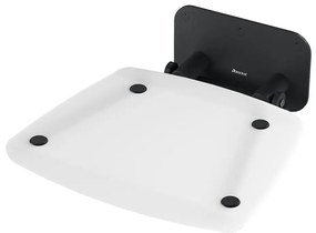 Ravak B8F0000060 - Składane siedzisko prysznicowe OVO czarne