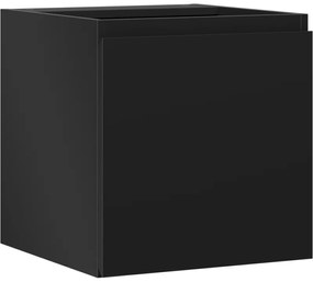 Mexen Orio szafka łazienkowa podumywalkowa 45 cm, 1 drzwi, czarna mat - 91A11-04547-1-BF71