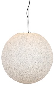 Zewnetrzna Nowoczesna lampa zewnętrzna szara 56 cm IP65 - Nura Nowoczesny Oswietlenie zewnetrzne