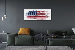 Obraz canvas na ścianę Flaga USA