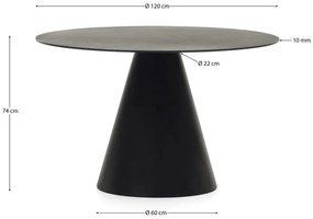 Okrągły stół ø 120 cm Wilshire – Kave Home