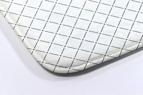 Dywanik łazienkowy antypoślizgowy Dywanik łazienkowy antypoślizgowy Wzór geometryczny