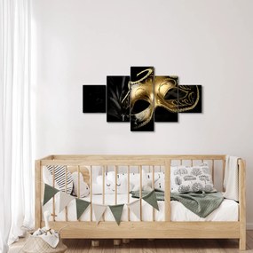 Obraz - Złoty drapak (125x70 cm)