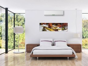 Obraz - Nadejście wiosny (170x50 cm)