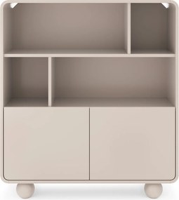 Kaszmirowy regał z szafką Albion RG108, na kulach