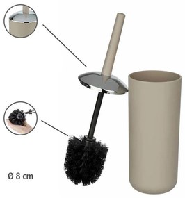 Pojemnik na szczotkę BRASIL  + szczotka WC, WENKO