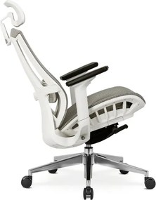 Fotel Biurowy Ergonomiczny Obrotowy SKY Beżowy Nowoczesny