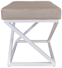 Pufa ZOA LOFT podstawa biała MG09