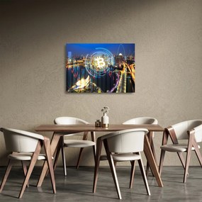 Obraz na szkle - Miasto Inwestycji (70x50 cm)