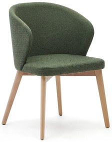 Ciemnozielone krzesło Darice – Kave Home