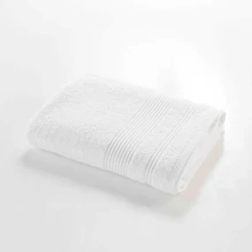 Biały bawełniany ręcznik kąpielowy frotte 70x130 cm Tendresse – douceur d'intérieur