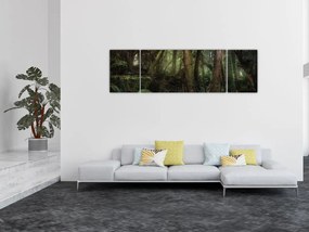 Obraz - Tajemniczy las (170x50 cm)