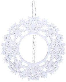 Solight 1V297 - LED dekoracja świąteczna, wieniec, 10xLED/2xAA, ciepłe białe światło