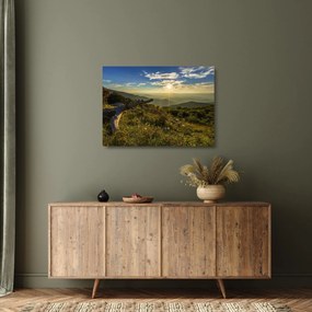 Obraz na szkle - Widok na otoczenie (70x50 cm)