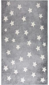 Szary dywan dziecięcy odpowiedni do prania 80x120 cm Shining Stars – Vitaus