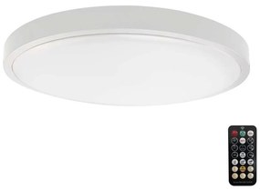 LED Plafon łazienkowy z czujnikiem LED/24W/230V IP44 6500K śr. 35 cm+pilot