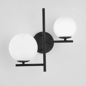 LAMPA ŚCIENNA KINKIET APP1170-2W  Czarny