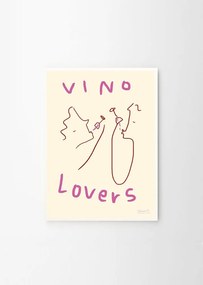 Plakat 50x70 cm Vino Lovers – Ruby Hughes – The Poster Club