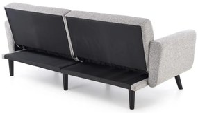 Sofa rozkładana LARIX szara  HALMAR