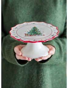 Ceramiczna etażerka ze świątecznym motywem Naive – Bloomingville