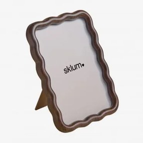 Ramka Na Zdjęcia Z Mdf Lucovic Ciemne Drewno - Sklum
