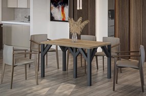 Industrialny stół jadalniany Dunaj 405 rozkładany od 130 do 405 cm