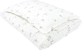 Pościel bawełniana z wypełnieniem, dziecięca Gąski