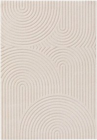 Kremowy dywan Eve B o abstrakcyjnym wzorze