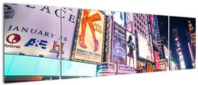 Obraz - New York Theater District (170x50 cm)