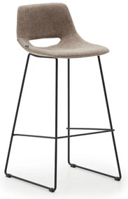 Jasnobrązowy hoker (wysokość siedziska 76 cm) Zahara – Kave Home