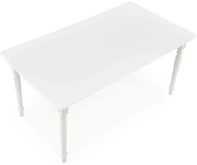 Stół rozkładany NELSON 160(200)x90 biały HALMAR