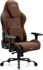 Fotel gamingowy materiałowy Diablo X-One Prime Normal Size, Cinnamon Brown