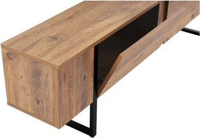 Szafka pod TV w dekorze sosny w naturalnym kolorze 180x50x29,5 cm Serenity – Kalune Design