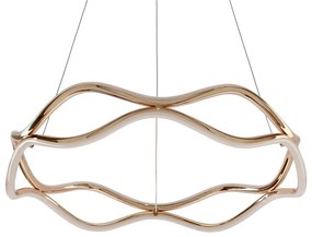 Lampa wisząca LED w kolorze mosiądzu ø 50 cm Vave – Candellux Lighting