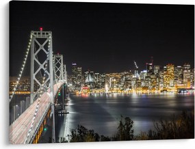 Obraz Brooklyn Bridges i Nowego Jorku (70x50 cm)