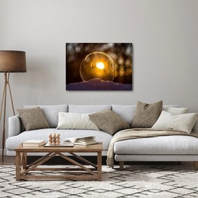 Obraz - Przezroczysta bańka (70x50 cm)