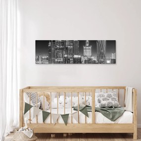 Obraz - Czarny i biały Nowy Jork (170x50 cm)