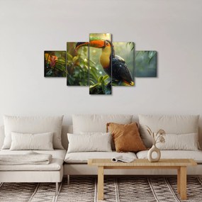 Obraz - Tukan (125x70 cm)