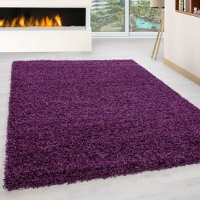Ciemnofioletowy dywan 80x150 cm Life – Ayyildiz Carpets