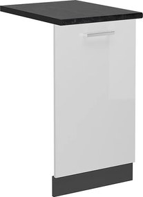 Panel przedni biały wysoki połysk 45x1.6x81.8 r-line