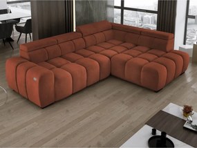 Narożnik BULL L Prawostronny z Elektryczną Regulacją SALVADOR 07 WERSAL