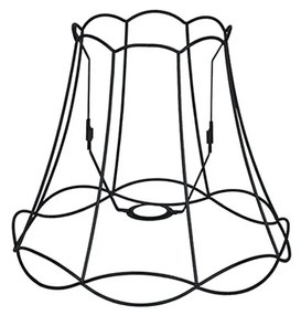 Metalowy klosz czarny 30/26 - Granny Frame