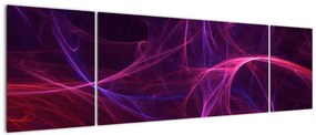 Abstrakcyjny obraz krzywych (170x50 cm)