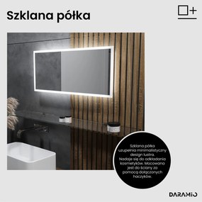 Lustro łazienkowe z oświetleniem LED F3