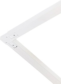 Nowoczesny 1-fazowy system szynowy 5-punktowy z oprawą E27 w kolorze białym - Jeana