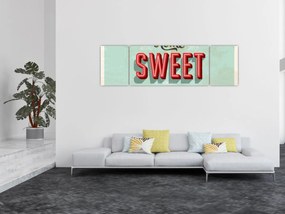 Obraz - Home sweet home (170x50 cm)
