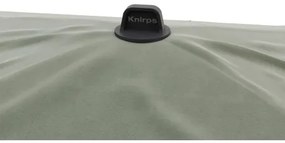 KNIRPS 320 x 320 cm - luksusowy wahadłowy parasol ogrodowy z drążkiem bocznym : Kolor parasola Knirps - Czarny