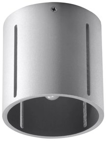 Minimalistyczny plafon walec LED E803-Kalano - szary